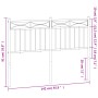 Kopfteil aus schwarzem Metall, 135 cm von , Kopf- und Fußteile - Ref: Foro24-373723, Preis: 37,90 €, Rabatt: %