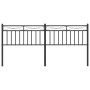 Kopfteil aus schwarzem Metall, 193 cm von , Kopf- und Fußteile - Ref: Foro24-373728, Preis: 33,52 €, Rabatt: %