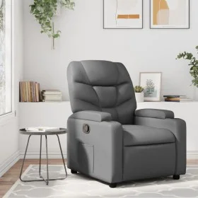 Grauer Sessel aus Kunstleder von , Sessel - Ref: Foro24-372468, Preis: 208,79 €, Rabatt: %