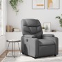 Gray Faux Leather Recliner by , Armchairs - Ref: Foro24-372468, Price: 213,55 €, Discount: %