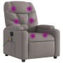 Liegender Massagesessel aus taupegrauem Stoff von , Sessel - Ref: Foro24-372461, Preis: 234,35 €, Rabatt: %
