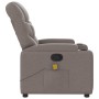 Liegender Massagesessel aus taupegrauem Stoff von , Sessel - Ref: Foro24-372461, Preis: 234,35 €, Rabatt: %