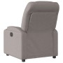 Sillón reclinable de tela gris taupe de , Sillones - Ref: Foro24-372449, Precio: 200,47 €, Descuento: %