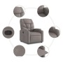 Sillón reclinable de tela gris taupe de , Sillones - Ref: Foro24-372449, Precio: 200,47 €, Descuento: %