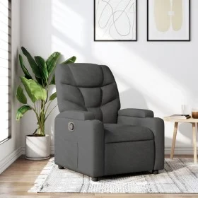 Dark Gray Fabric Recliner by , Armchairs - Ref: Foro24-372442, Price: 198,32 €, Discount: %