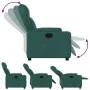 Dark Green Fabric Recliner by , Armchairs - Ref: Foro24-372409, Price: 199,71 €, Discount: %