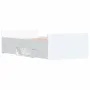 Weißer Bettrahmen mit Kopf- und Fußteil 90x200 cm von , Betten und Lattenroste - Ref: Foro24-3203803, Preis: 150,61 €, Rabatt: %