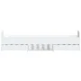 White bed frame with headboard and footboard 90x200 cm by , Beds and slatted bases - Ref: Foro24-3203803, Price: 148,82 €, Di...