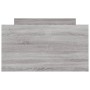 Bettgestell in Sonoma-Grau mit Kopf- und Fußteil 90x200 cm von , Betten und Lattenroste - Ref: Foro24-3203808, Preis: 195,44 ...