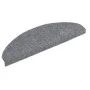 Stair mat 15 units punched fabric 65x21x4cm light gray by vidaXL, Stair mats - Ref: Foro24-132699, Price: 49,54 €, Discount: %