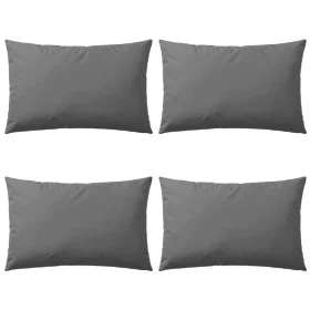 Cojines para exteriores 60x40 cm gris 4 unidades de , Cojines - Ref: Foro24-132305, Precio: 57,54 €, Descuento: %