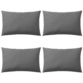 Outdoor-Kissen 60x40 cm grau 4 Einheiten von , Kissen - Ref: Foro24-132305, Preis: 68,70 €, Rabatt: %