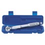 Draper Tools Llave dinamométrica cuadrada de carraca 3/8" plata