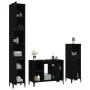 Juego de muebles de baño 3 pzas madera contrachapada negro de , Muebles de baño - Ref: Foro24-3185622, Precio: 203,18 €, Desc...