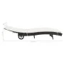 Sun loungers with wheels and cushions 2 units black synthetic rattan by , Loungers - Ref: Foro24-3078465, Price: 332,97 €, Di...