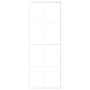 Schiebetür aus ESG-Glas und weißem Aluminium, 76 x 205 cm von , Türen für zu Hause - Ref: Foro24-151669, Preis: 162,15 €, Rab...