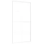 Schiebetür aus ESG-Glas und weißem Aluminium, 102,5 x 205 cm von , Türen für zu Hause - Ref: Foro24-151676, Preis: 178,56 €, ...