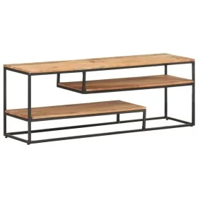 TV-Schrank aus massivem Akazienholz, 130 x 30 x 45 cm von , TV-Möbel - Ref: Foro24-321625, Preis: 168,52 €, Rabatt: %