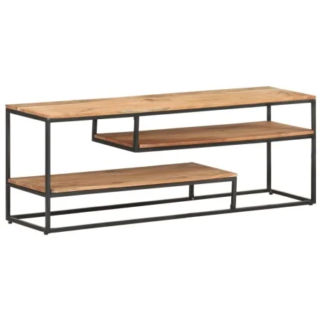 TV-Schrank aus massivem Akazienholz, 130 x 30 x 45 cm von , TV-Möbel - Ref: Foro24-321625, Preis: 168,52 €, Rabatt: %