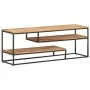 TV-Schrank aus massivem Akazienholz, 130 x 30 x 45 cm von , TV-Möbel - Ref: Foro24-321625, Preis: 168,52 €, Rabatt: %