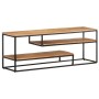 TV-Schrank aus massivem Akazienholz, 130 x 30 x 45 cm von , TV-Möbel - Ref: Foro24-321625, Preis: 171,80 €, Rabatt: %