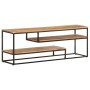 TV-Schrank aus massivem Akazienholz, 130 x 30 x 45 cm von , TV-Möbel - Ref: Foro24-321625, Preis: 171,80 €, Rabatt: %