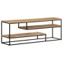 TV-Schrank aus massivem Akazienholz, 130 x 30 x 45 cm von , TV-Möbel - Ref: Foro24-321625, Preis: 168,52 €, Rabatt: %