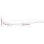 Rectangular solid beech wood board 100x50x1.5 cm by , Table tops - Ref: Foro24-3188890, Price: 51,05 €, Discount: %