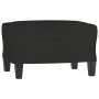 Sofa set with cushions 3 pieces black fabric by , Sofas - Ref: Foro24-3201676, Price: 531,50 €, Discount: %