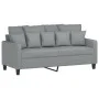 Sofagarnitur mit Kissen 2-teilig aus hellgrauem Stoff von , Sofas - Ref: Foro24-3201648, Preis: 422,48 €, Rabatt: %