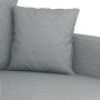Sofa set with cushions 2 pieces light gray fabric by , Sofas - Ref: Foro24-3201648, Price: 429,72 €, Discount: %