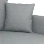 Sofa set with cushions 2 pieces light gray fabric by , Sofas - Ref: Foro24-3201648, Price: 422,48 €, Discount: %