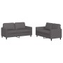 Zweiteilige Sofagarnitur aus grauem Kunstleder mit Kissen von , Sofas - Ref: Foro24-3201752, Preis: 385,76 €, Rabatt: %