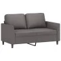 Gray synthetic leather 2-piece sofa set with cushions by , Sofas - Ref: Foro24-3201752, Price: 363,68 €, Discount: %