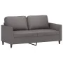 Gray synthetic leather 2-piece sofa set with cushions by , Sofas - Ref: Foro24-3201752, Price: 363,68 €, Discount: %