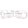 Gray synthetic leather 2-piece sofa set with cushions by , Sofas - Ref: Foro24-3201752, Price: 363,68 €, Discount: %