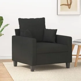 Schwarzer Stoffsessel 60 cm von , Sofas - Ref: Foro24-359255, Preis: 136,31 €, Rabatt: %