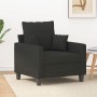 Sillón de tela negro 60 cm de , Sofás - Ref: Foro24-359255, Precio: 146,23 €, Descuento: %