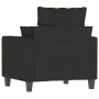 Black fabric armchair 60 cm by , Sofas - Ref: Foro24-359255, Price: 145,04 €, Discount: %