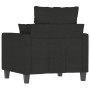 Sillón de tela negro 60 cm de , Sofás - Ref: Foro24-359255, Precio: 146,23 €, Descuento: %