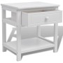 Nachttische 2 Einheiten aus weißem Holz von vidaXL, Nachttische - Ref: Foro24-242871, Preis: 96,26 €, Rabatt: %