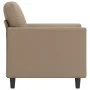 Cappuccino-colored synthetic leather armchair 60 cm by , Sofas - Ref: Foro24-359327, Price: 142,38 €, Discount: %