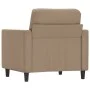 Cappuccino-colored synthetic leather armchair 60 cm by , Sofas - Ref: Foro24-359327, Price: 142,38 €, Discount: %