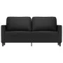 2-Sitzer-Sofa aus schwarzem Kunstleder 140 cm von , Sofas - Ref: Foro24-359333, Preis: 219,25 €, Rabatt: %