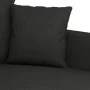 Sofa set with cushions 3 pieces black fabric by , Sofas - Ref: Foro24-3201636, Price: 613,20 €, Discount: %