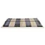 Slatted bed base with 42 slats 7 regions 140x200 cm by vidaXL, Beds and slatted bases - Ref: Foro24-246478, Price: 198,49 €, ...