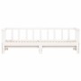 Sofá cama nido madera maciza de pino blanco 90x200 cm