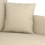 2-seater cream fabric sofa 140 cm by , Sofas - Ref: Foro24-359269, Price: 241,29 €, Discount: %