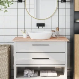 Encimera de baño madera maciza de haya 100x60x1,5 cm de , Encimeras - Ref: Foro24-355987, Precio: 61,00 €, Descuento: %