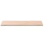 Badezimmerarbeitsplatte aus massivem Buchenholz, 100 x 60 x 1,5 cm von , Arbeitsplatten - Ref: Foro24-355987, Preis: 60,97 €,...